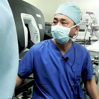 ロボット支援腹腔鏡下噴門側胃切除術